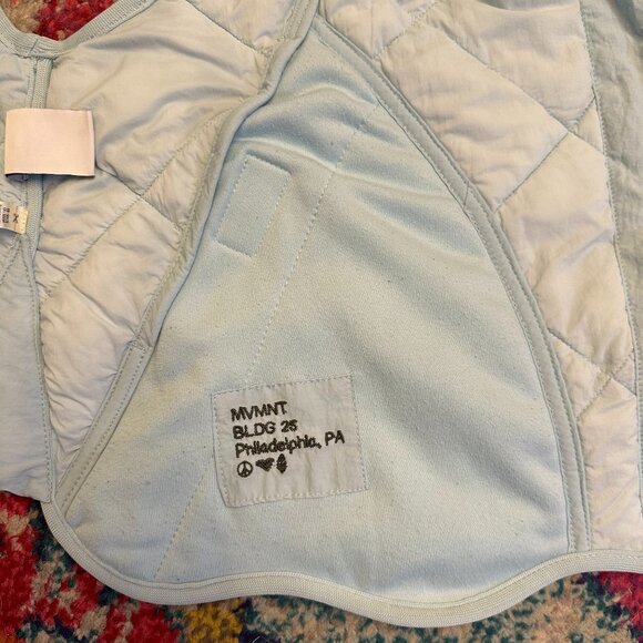 Free People Movement Quinn Quilted Puffer Vest Size L - Picture 7 of 7